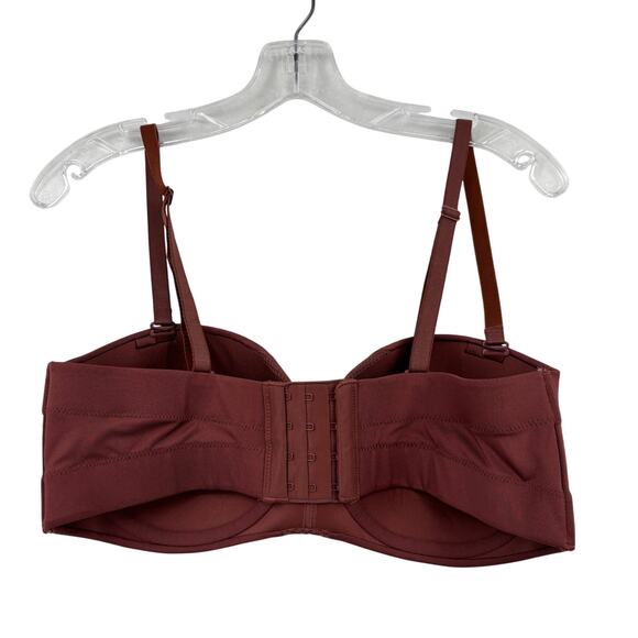 Maidenform Bra Size M Bronze Brown Multiway Wireless Comfort Support Style 1262 - Picture 3 of 7
